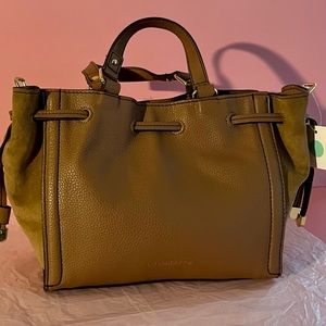 Liz Claiborne Brown Leather Satchel
